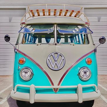 Automatic Transmission VW Bus Split Window Teal 