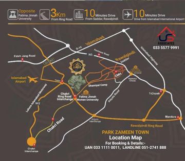 Park Zameen Town Location Map. #PZT #ParkZameenTownLocationMap #LocationMap