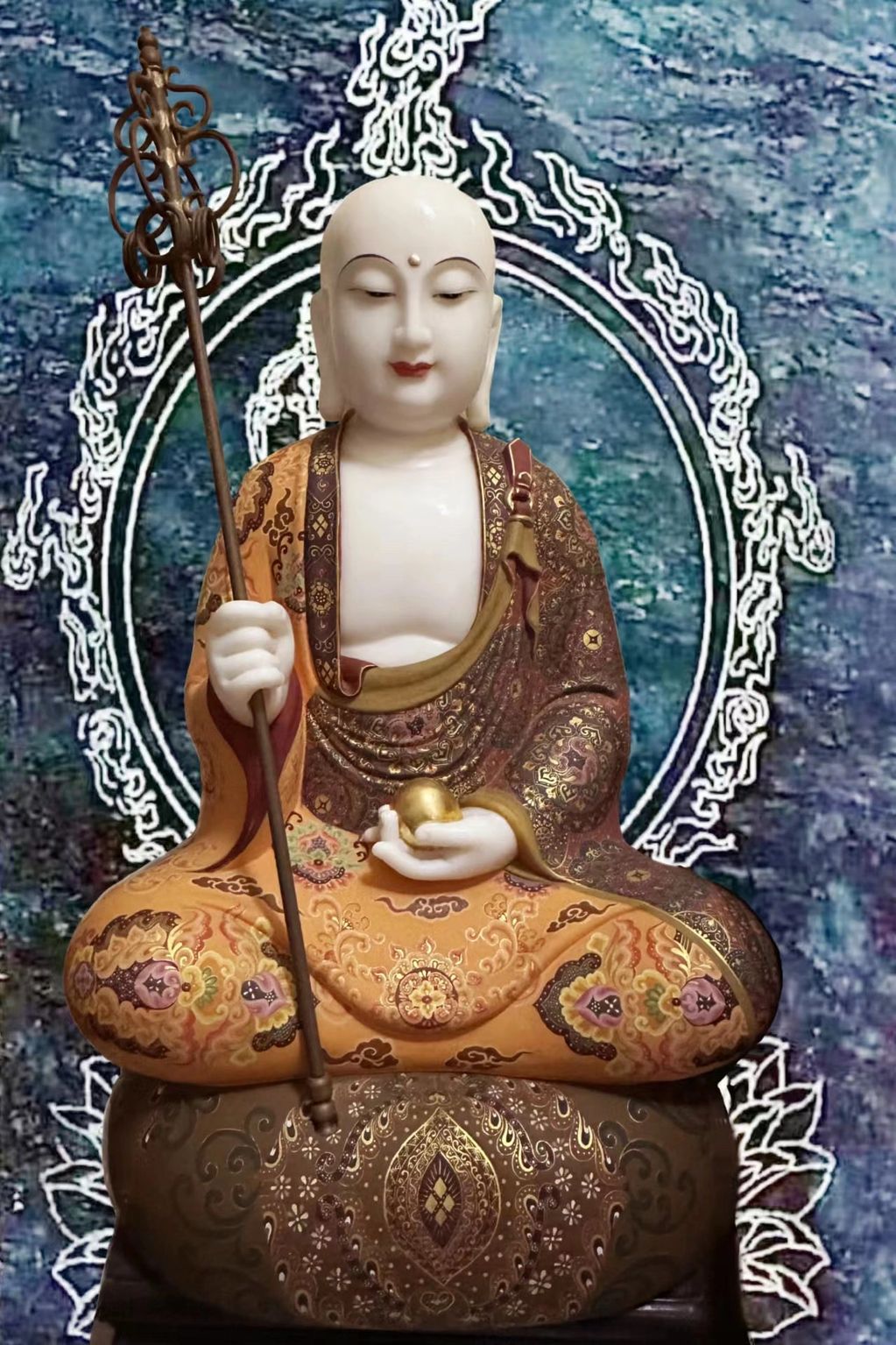 唐代地藏菩蕯佛像