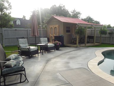 pool sheds