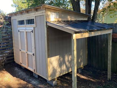 modern sheds