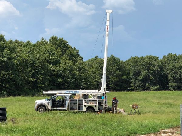 Water Well Service Truck Finishing Repair.