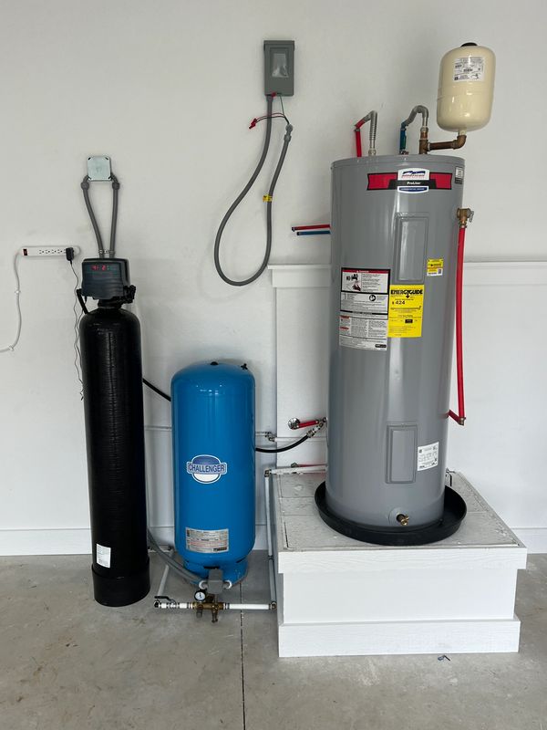 AIO Sulfur Removal System, Pressure Tank, and Controls