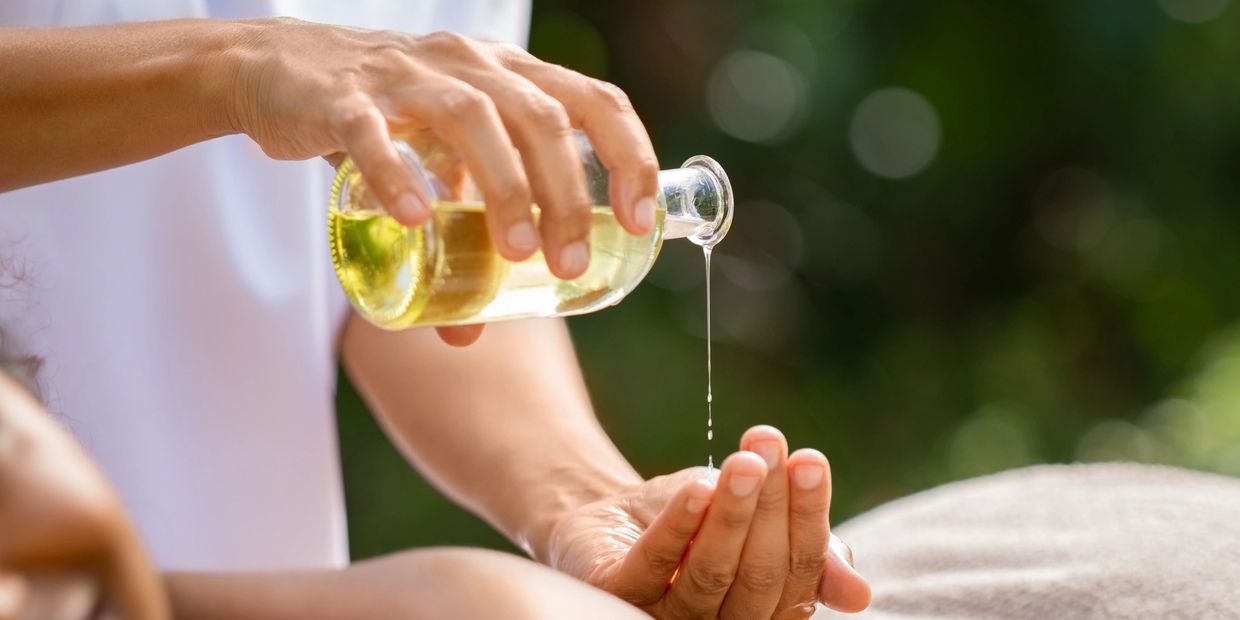 Massage and Massage oil