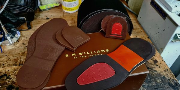 Rm williams sole on sale repair