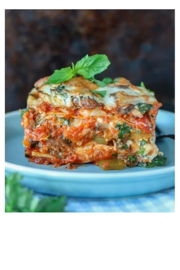 Rich Veggie Lasagna