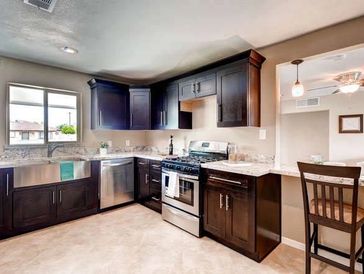 This kitchen was a complete remodel to the owners liking.