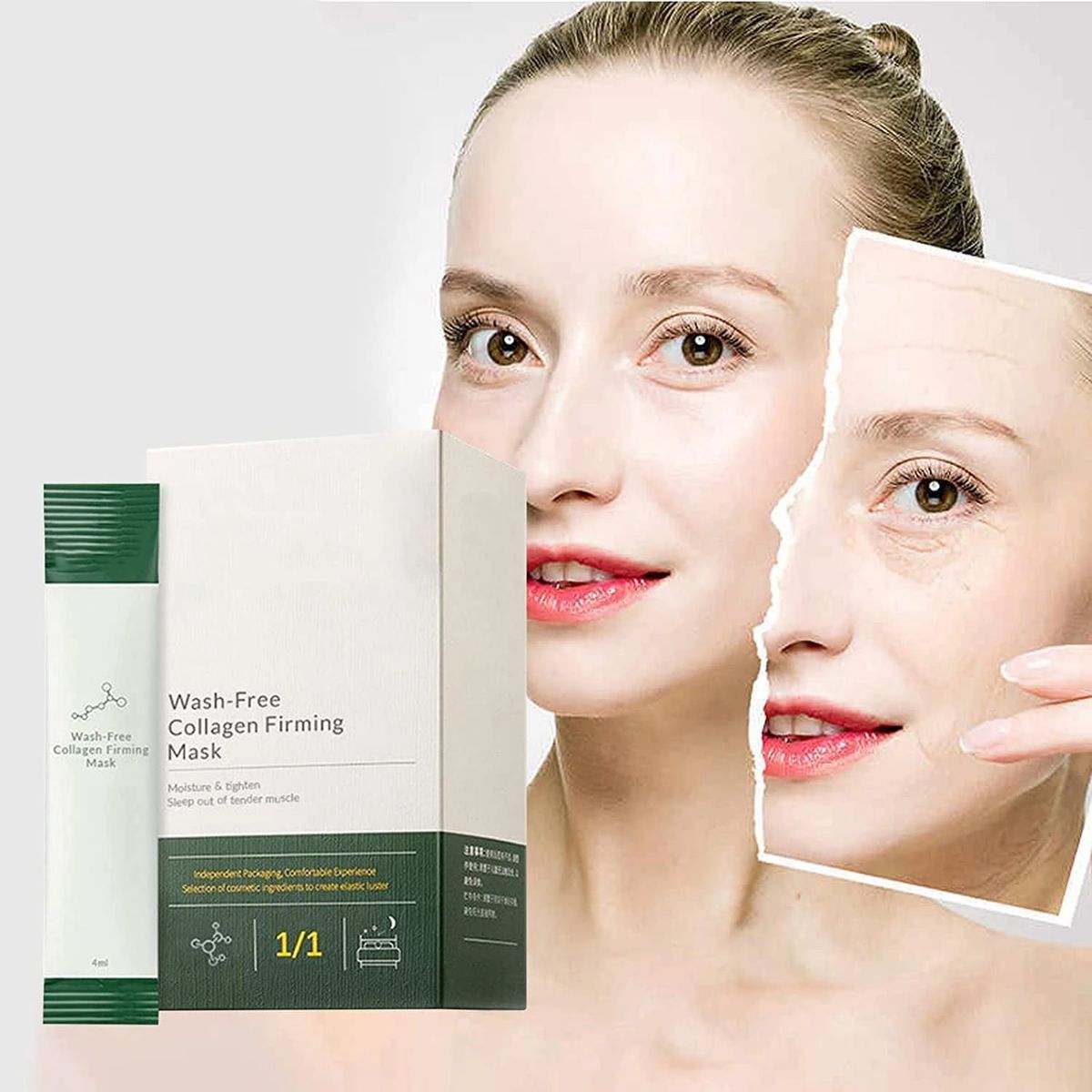 Korean Collagen Firming Mask Skin Care, WashFree Sleeping Mask