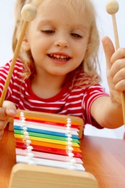 Children's Creative Corner Child playing during preschool in Lisle Illinois