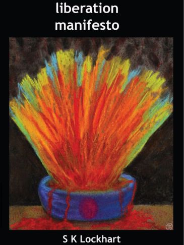 Artistic cover showing an explosion in a blue bowl.
