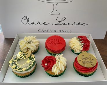 Christmas cupcakes