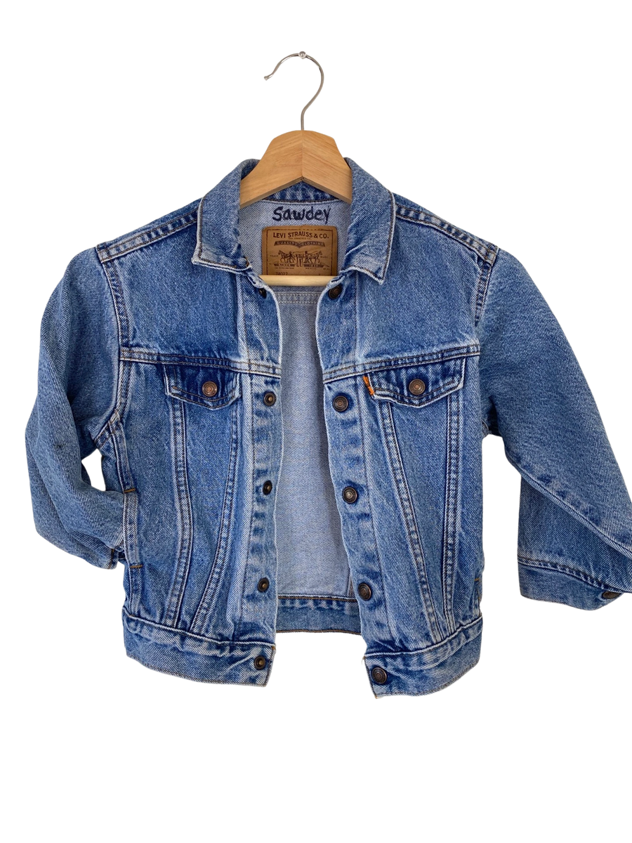 Levi's Kids Orange Tab Denim Jacket atelieryuwa.ciao.jp