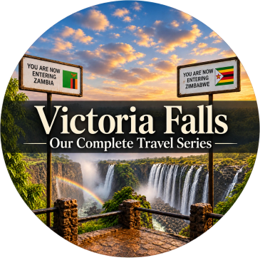Victoria Falls travel blog series covering Zimbabwe and Zambia