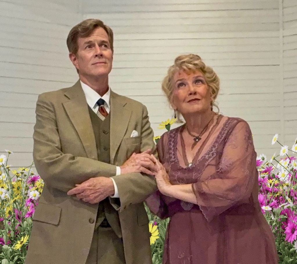 John Dennis Anderson as Louis Bromfield and Karen Vuranch as Edith Wharton