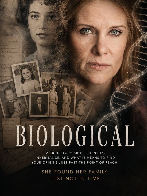 A woman discovers her family history through old photos and DNA.