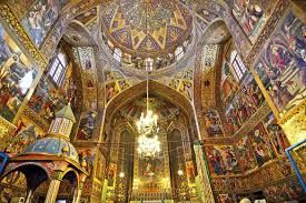 Interior of Vank Cathedral in New Julfa