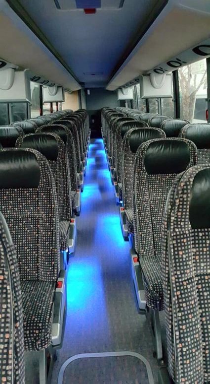 55 Passenger Mercedes Motorcoach with Bathroom 2