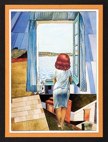 "The Sea Soothes Her"