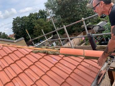 During New Roof Installation. East London. Chingford, Walthamstow, Leytonstone, Enfield, Leyton 