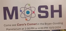 CARO's COMET,
   2024 NMTC Semifinalist 
