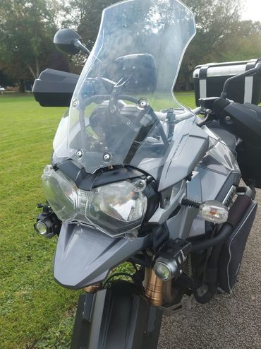 triumph explorer top box