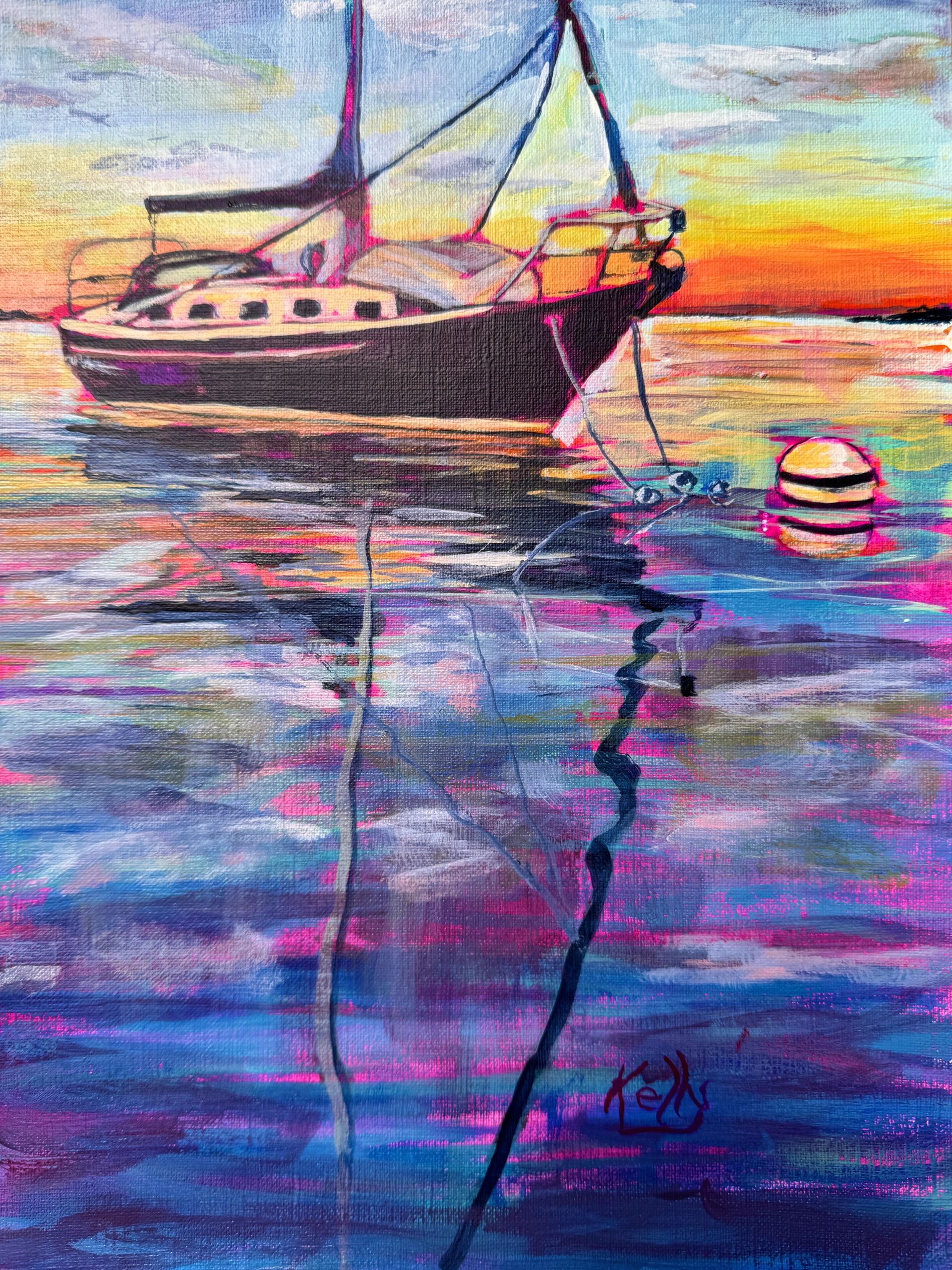 “Moor Reflections”
AVAILABLE $250 9x12 Canva Matted to 11x14