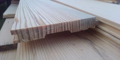 tongue and groove lumber
