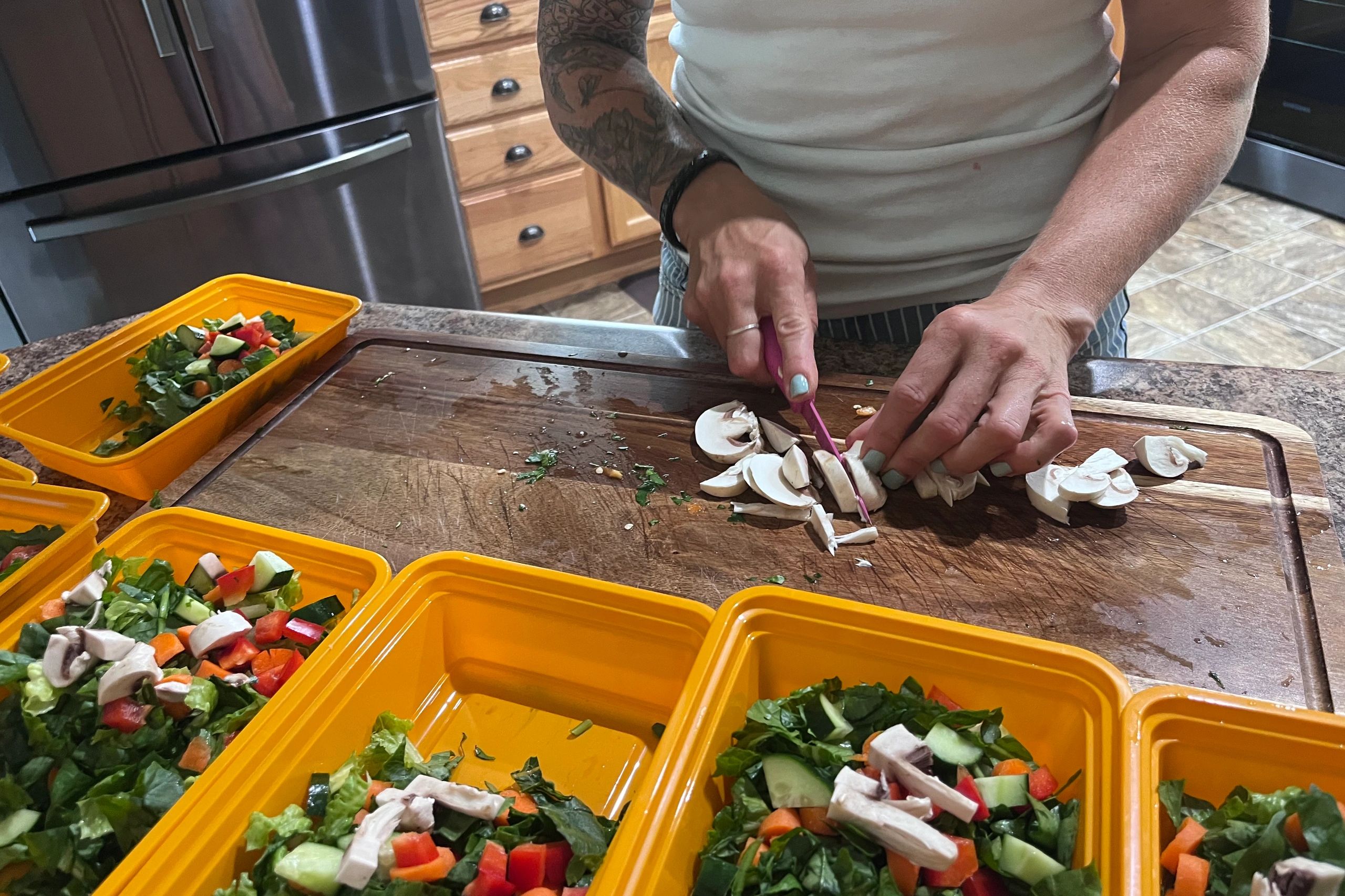 Mo can teach you how to food prep for success! 