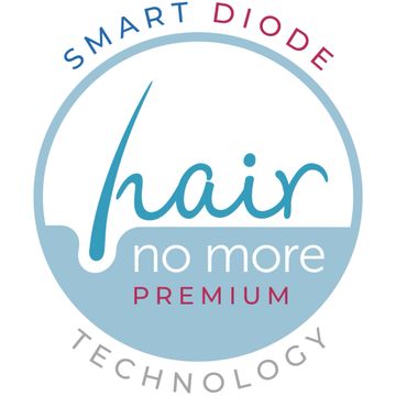 Logo for Hair No More Premium with smart diode technology.