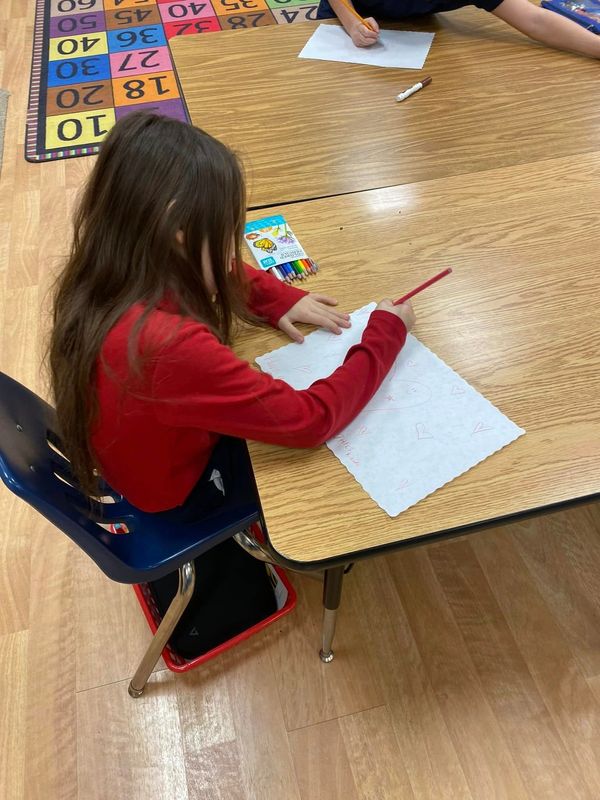 K-Kids working on Projects