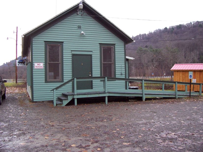 The Howe Township office building built in 1911.