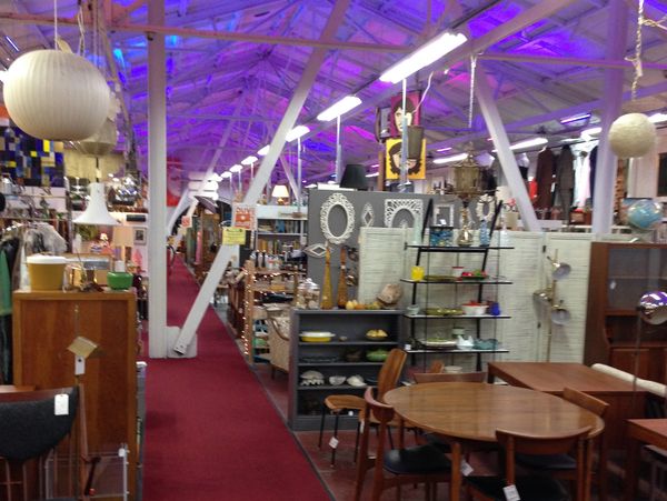 Upper floor of STUFF packed full of treasures & an ever changing stock of retro things