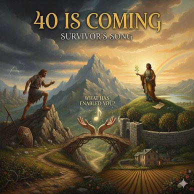 40 Is Coming Podcast Episode 50 -  Survivor's Song