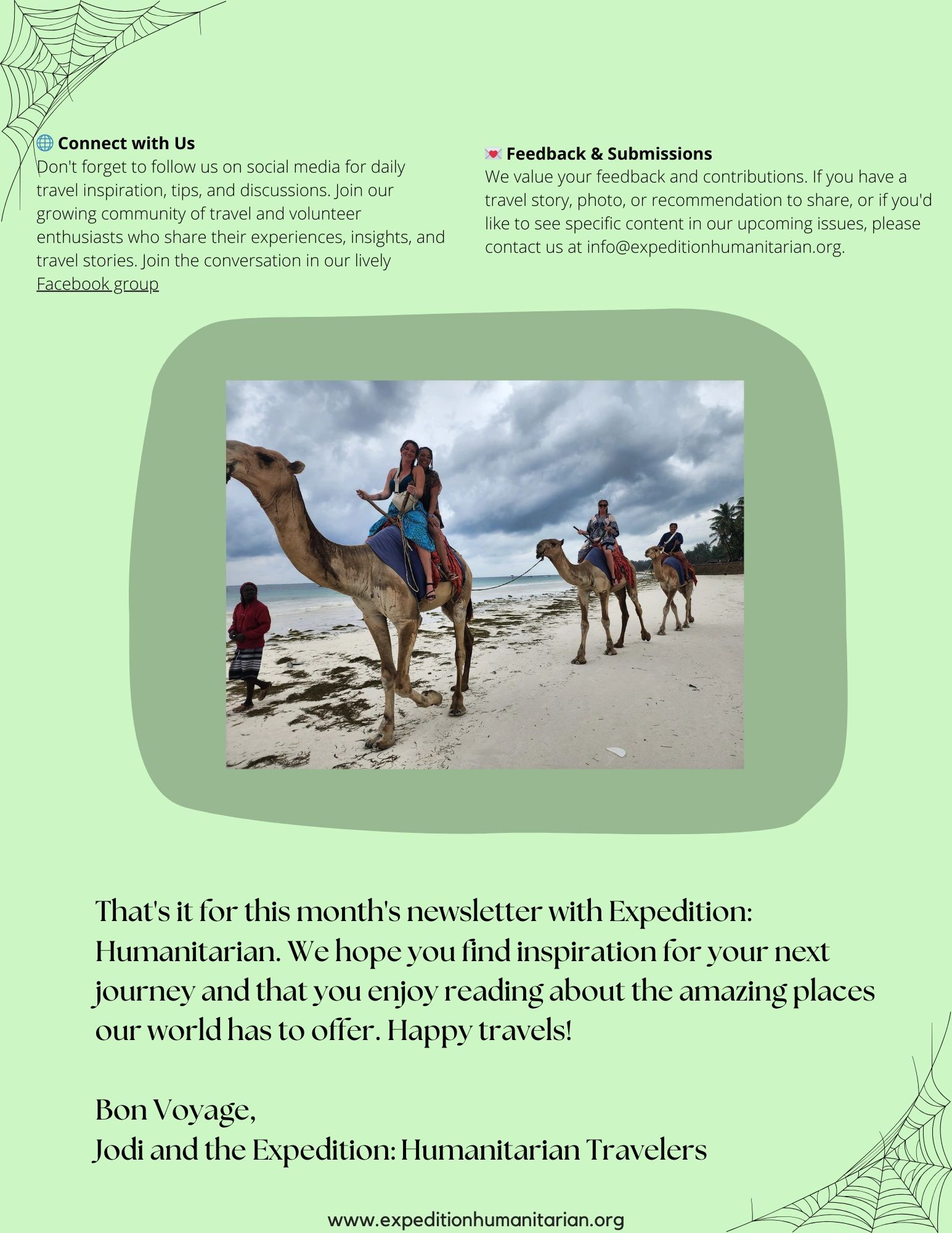 The ~Spooky~ October Expedition: Humanitarian Blog