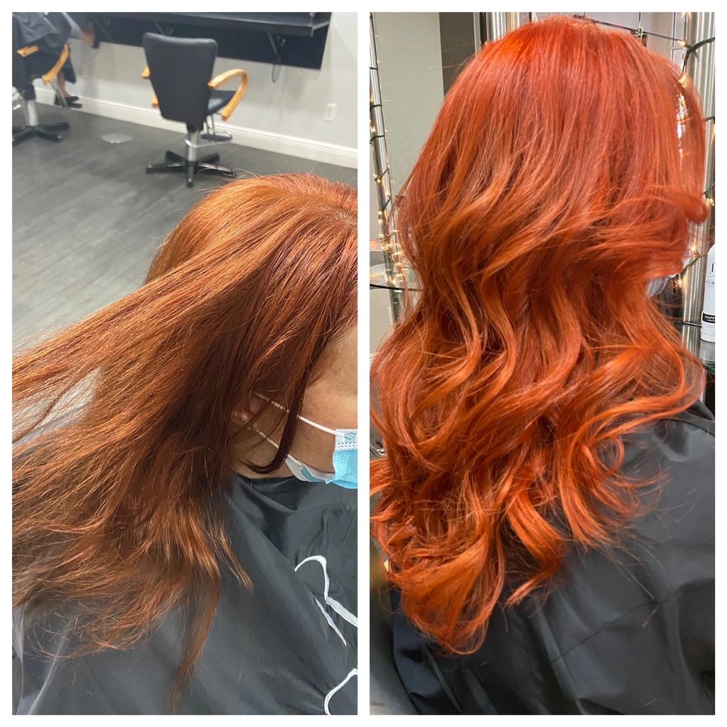 Fiery red head!