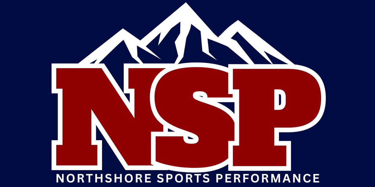 Logo of Northshore Sports Performance with mountain design.