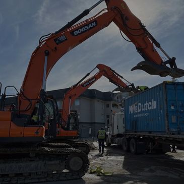 Kamloops BC excavation excavating civil contractor hauling trucking extreme excavation earthwork 