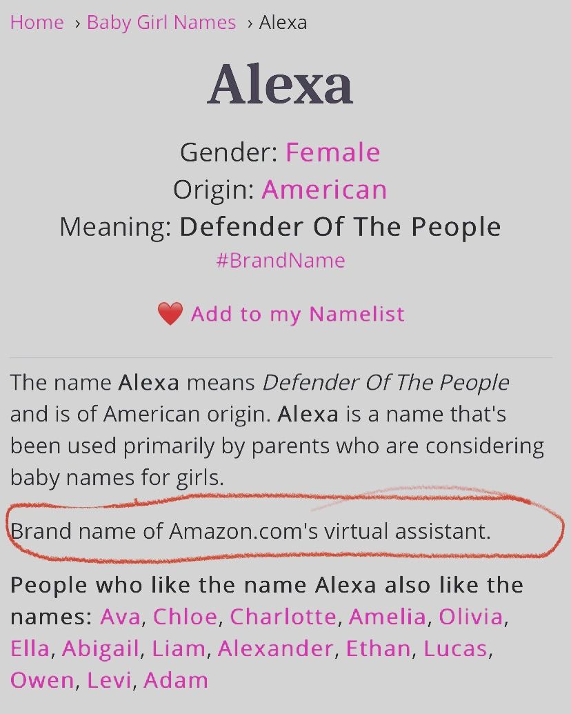 Alexander Girl Names