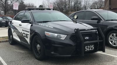 North Olmsted Ohio Police car