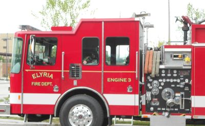 Elyria fire department truck