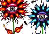"Fire Eye Flowers" by Bailey
