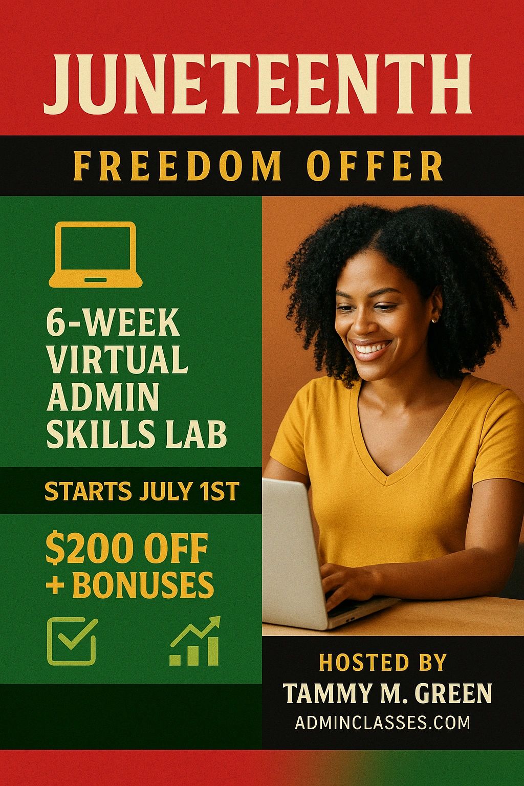 🎉 Juneteenth Freedom Offer: Your Path to Virtual Admin Success Starts Now!

