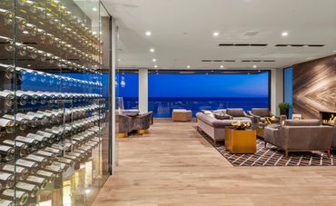 custom wine wall 