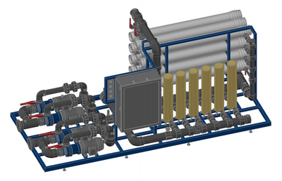 Membrane cleaning system, ro membrane cleaning, uf membrane cleaning, chemical solution cleaning