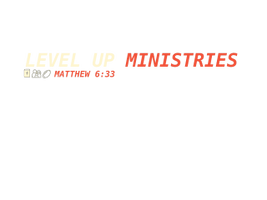 Level Up Ministries