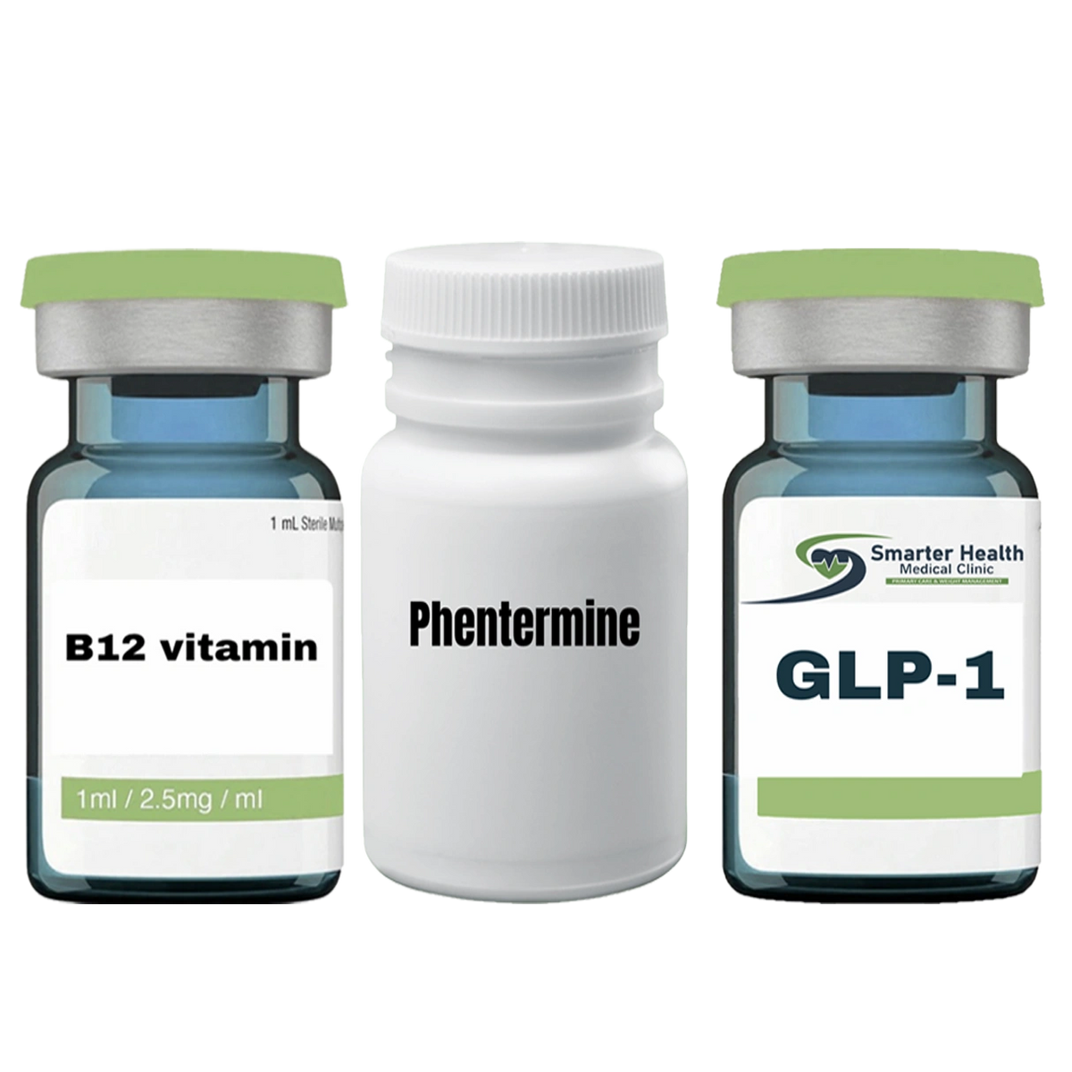 COMBO- Add 4 shots of B12 to your GLP-1 Injection