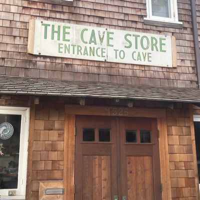 Door to Cave Store in La Jolla