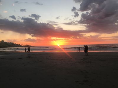 Sunset at La Jolla Shores Beach