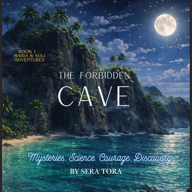 The Forbidden Cave, introduces siblings Maria and Suli Nakui, who discover that their family's islan