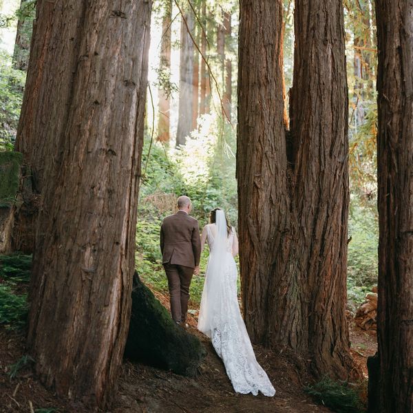 Intimate Wedding Venue, Big Sur Elopement, Redwood Wedding, Secret Garden, Santa Cruz Wedding